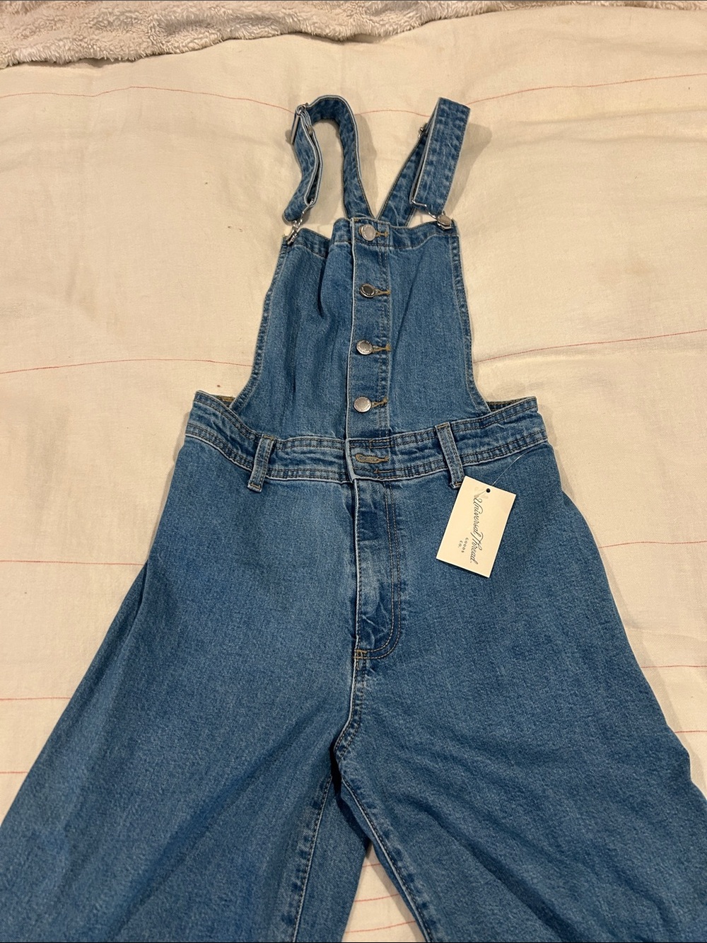 Universal Thread Blue Denim Overalls